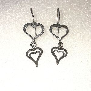Silpada Designs Heart Earrings